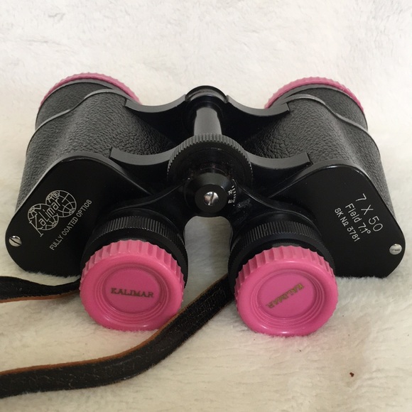 Vintage Kalimar Binoculars 7 X 50 Made in Japan w/ Leather Case & Original Box - Picture 7 of 16